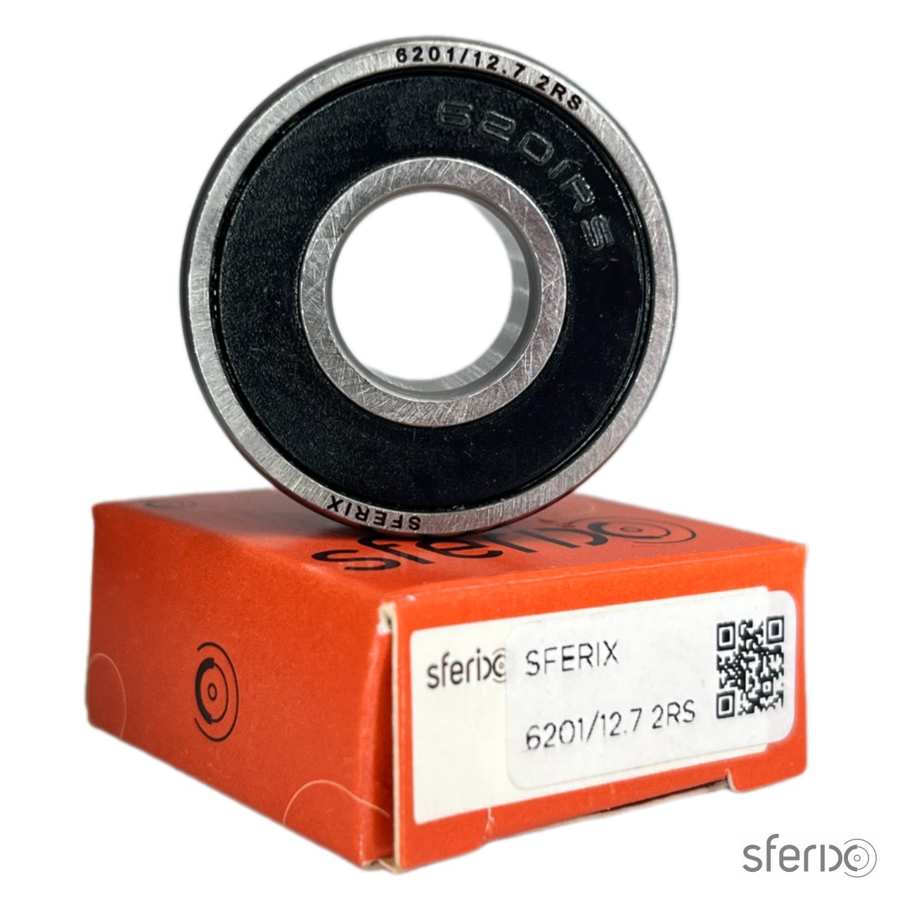 Радиальный однорядный подшипник 6201/12.7 2RS SFERIX - Сферикс - фото -  2